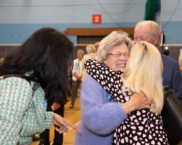 Connie Hockley, Conservative, wins the Titchfield Ward with 1,195 votes.
Picture: Alex Shute