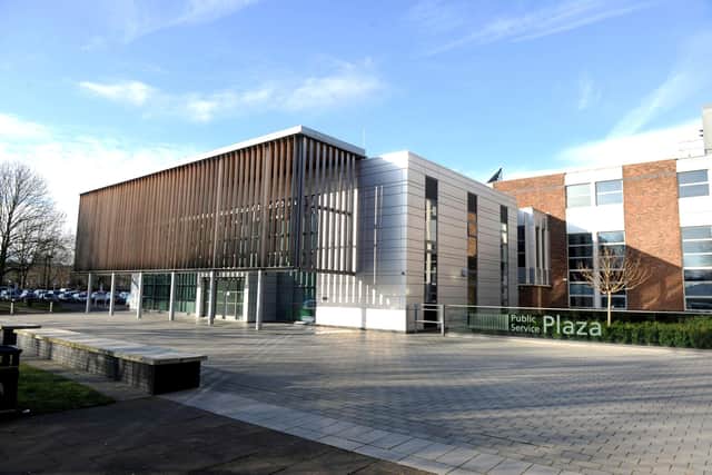 The Public Service Plaza, Havant Borough Council's offices. Picture: Allan Hutchings (150078-158)