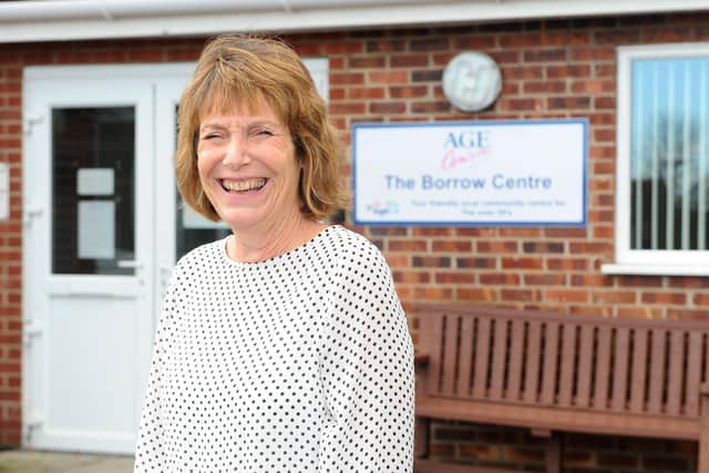 Liz Wood, the centre manager at Age Concern in Cowplain.
Picture: Sarah Standing (050221-2426)