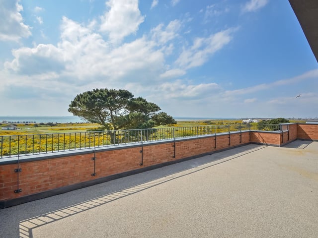 The Penthouse at The Breeze has 2,181 sq ft of living space and extensive terraces, as well as Solent views. Picture: Fine & Country