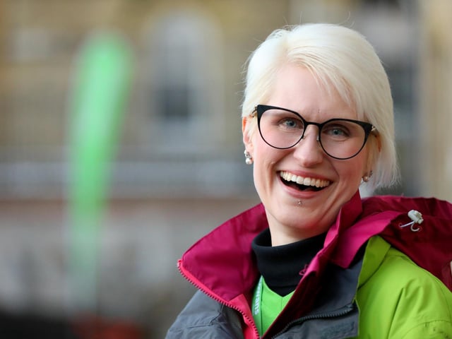 Rowans Hospice marketing manager Gina Lewis. Starlit Walk in aid of Rowans Hospice, Portsmouth Historic Dockyard, HM Naval Base Portsmouth
Picture: Chris Moorhouse (jpns 261023-12)