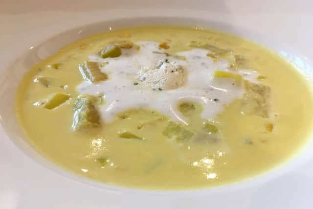 A rich chowder with smoked haddock by Lawrence Murphy.