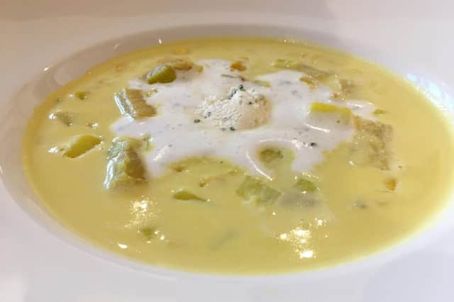 A rich chowder with smoked haddock by Lawrence Murphy.