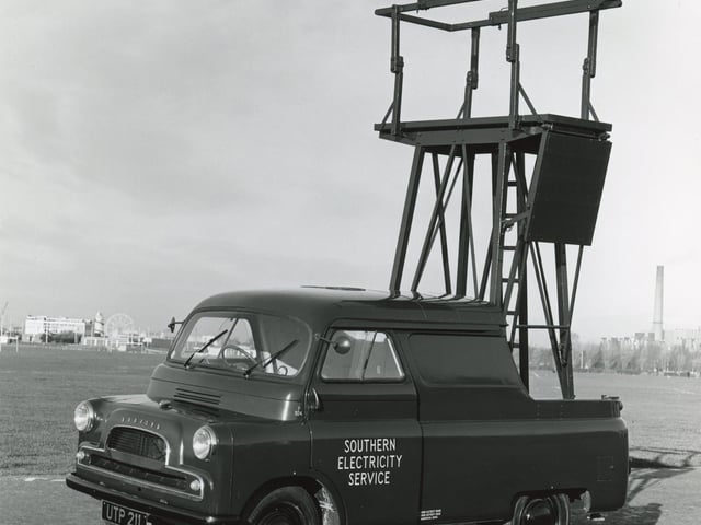 Southern Electricity Service on Southsea Common, Portsmouth in the 1950s.  Picture: Wright & Logan Photographers