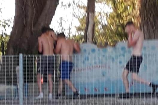 Youths have been breaking into Hilsea Lido in Portsmouth

Picture submitted to The News from the Lido - June 3, 2021
