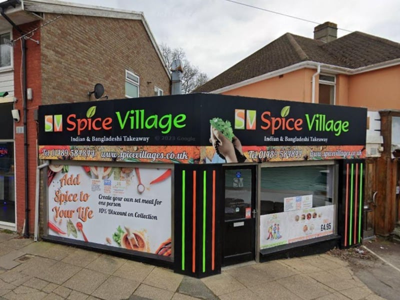 Spice Village, a restaurant, cafe or canteen at 58 Barnes Lane, Sarisbury Green, Southampton was given a new four-out-of-five food hygiene rating after assessment on July 26, the Food Standards Agency's website shows.