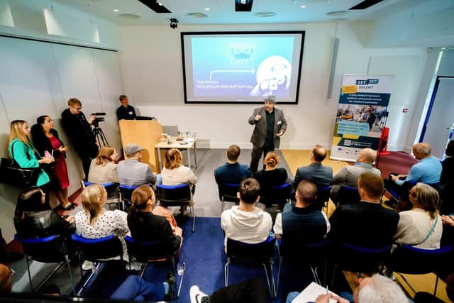 One hundred businesses attended the first GetSet Solent Connect Expo. Picture: James White