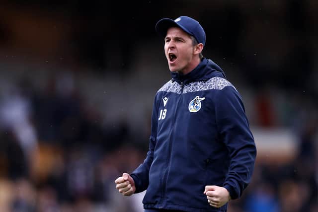 Bristol Rovers boss Joey Barton Picture: Naomi Baker/Getty Images