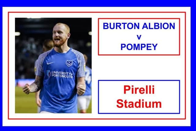 Pompey travel to Burton Albion tonight in League One