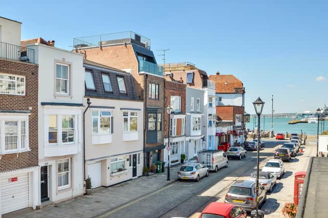 Cecil Cottage, a property in Old Portsmouth, is up for sale through Fine and Country estate agents.