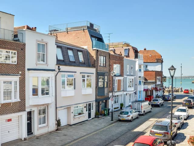 Cecil Cottage, a property in Old Portsmouth, is up for sale through Fine and Country estate agents.