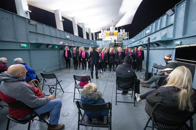 It is the first time the LCT has hosted a music event outside The D-Day Story. Picture: Habibur Rahman