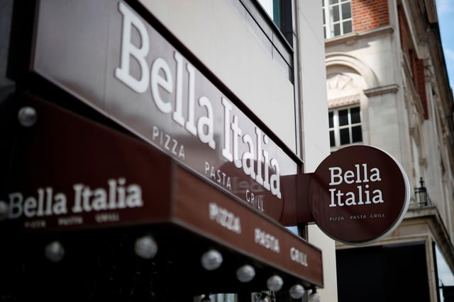 Bella Italia offers £1 meals for children with any adult main meal. The offer is Monday to Thursday between 4pm to 6pm. 
(Photo by TOLGA AKMEN/AFP via Getty Images)