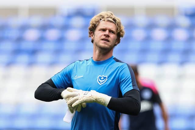 Ben Killip was Gaffer For A Day James Lewis’ choice as Pompey man of the match against Reading. Picture: Paul Phelan/ProSportsImages