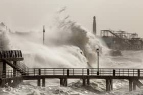 Storm Eunice in Portsmouth