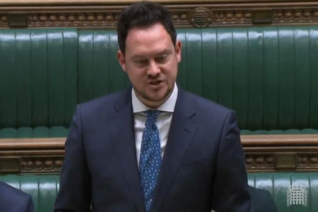 Stephen Morgan, Portsmouth South MP, speaking out in parliament