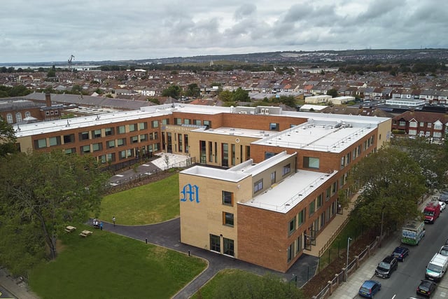 Mayfield School is over capacity by 0.1%. The school has an extra 1 pupil on its roll.