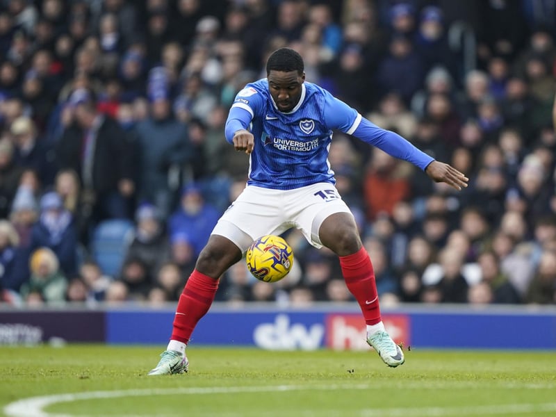 Pompey's Christian Saydee attempts to keep possession against Leyton Orient. Picture: Jason Brown/ProSportsImages