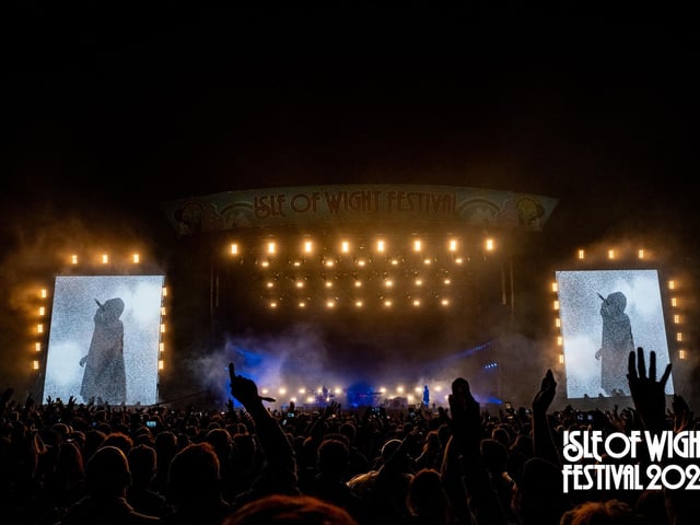 Prodigy and The Streets shone on the Main Stage, while Johnny Marr and The Pretenders rocked the Big Top. The Isle of Wight Festival Day 2 saw festival goers revelling in the sun.Photo: Sarah Louise Bennett