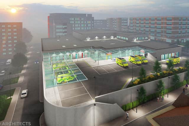 How the new ED at Queen Alexandra Hospital could look.Picture: Portsmouth Hospitals University NHS Trust
