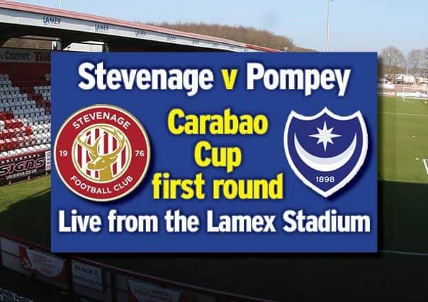 Stevenage v Pompey