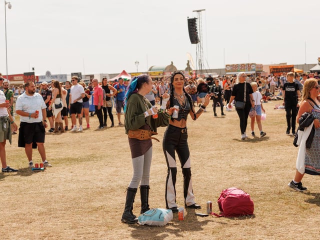 Crowds enjoy day one at Victorious Festival 2024.