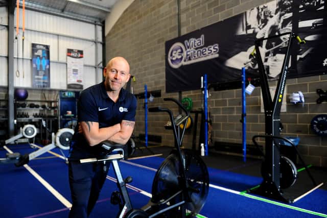 Ex-Navy PTI Sean Cole from SC Vital Fitness in Portsmouth. Picture: Sarah Standing (230620-324)