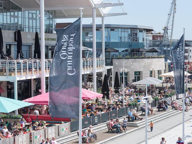 Two new restaurants will be opening up in Gunwharf Quays this month. 