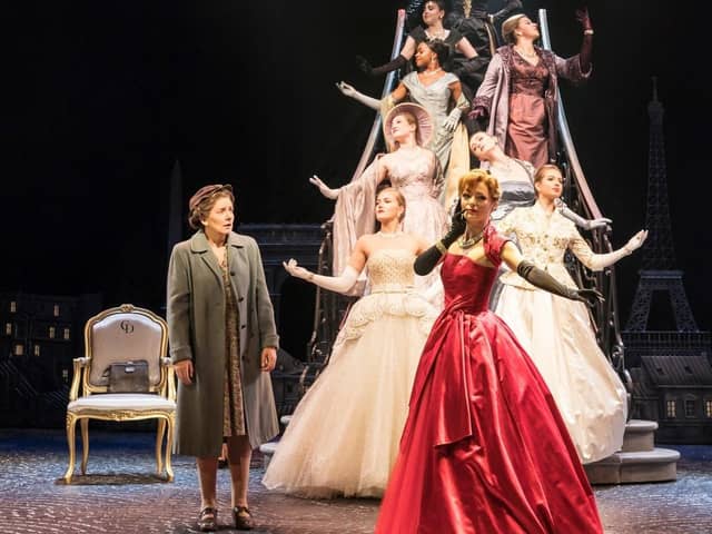 Members of the company in FLOWERS FOR MRS HARRIS at Chichester Festival Theatre, September 2018. Picture by Johan Persson 