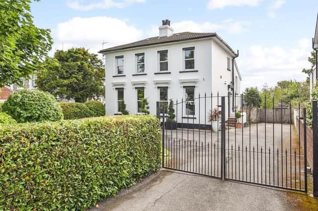 The property has four bedrooms, four reception rooms, and a cellar. Picture: Castle Estates Agents