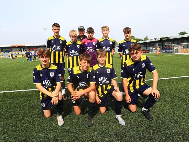 Romsey Town Panthers U13s at the Havant and Waterlooville Summer Tournament. Picture: Dave Haines