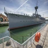 Staff at National Museum of the Royal Navy attraction HMS Caroline face redundancy.