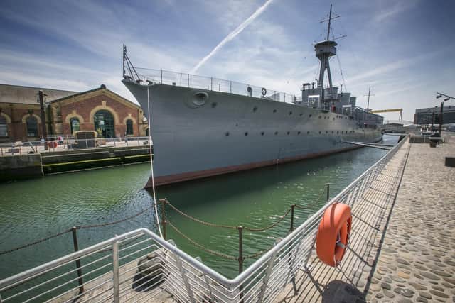 Staff at National Museum of the Royal Navy attraction HMS Caroline face redundancy.