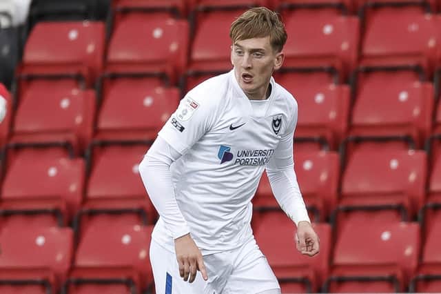 Ronan Curtis in action against Sunderland. Picture: Daniel Chesterton/phcimages.com