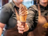 Pictured: The new Crema Gelata ice cream at Lindt, Gunwharf Quays.
Picture: Habibur Rahman
