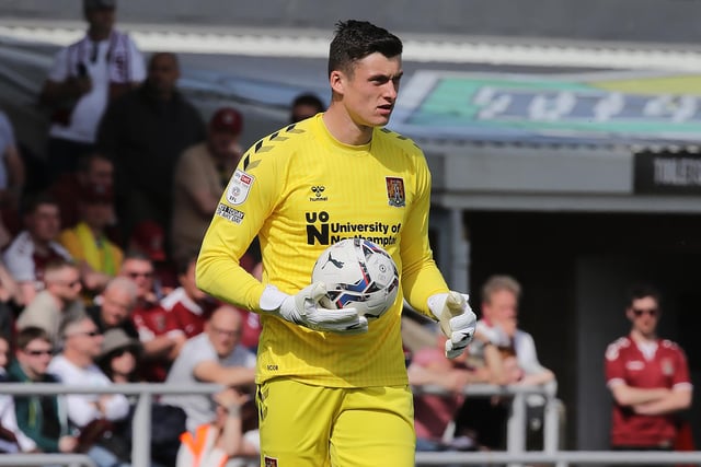 Like Wollacott, the Northampton No1 was one of the standout keepers in League Two last term. He kept 21 clean sheets in 46 outings as the Cobblers missed out on promotion via the play-offs. A move elsewhere could also be on the cards, with the 27-year-old so far yet to sign a fresh deal at Sixfields.