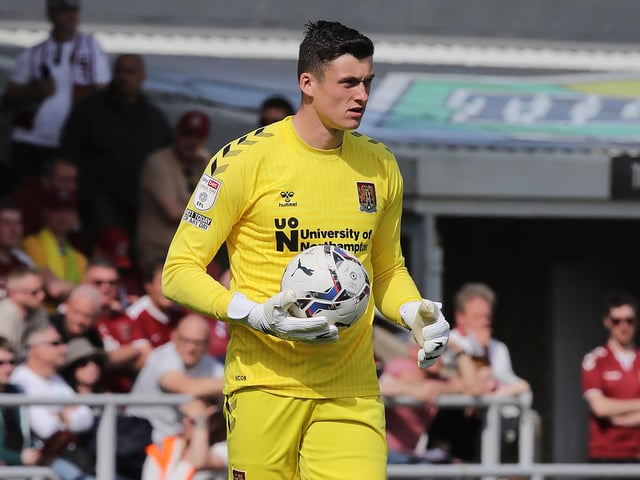 Like Wollacott, the Northampton No1 was one of the standout keepers in League Two last term. He kept 21 clean sheets in 46 outings as the Cobblers missed out on promotion via the play-offs. A move elsewhere could also be on the cards, with the 27-year-old so far yet to sign a fresh deal at Sixfields.