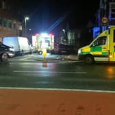 South Central Ambulance Service were deployed to Oriel Road, at the junction of London Road, Hilsea, last night to treat a woman who was unwell.