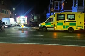 South Central Ambulance Service were deployed to Oriel Road, at the junction of London Road, Hilsea, last night to treat a woman who was unwell.