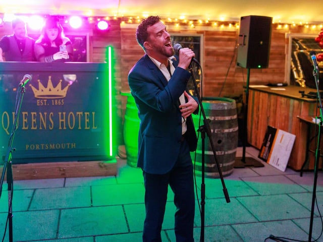 The cast of the Kings Theatre panto put on a fabulous show at the Queens Hotel Winter Lodge in aid of Portsmouth Pride for the second ever Kings at the Queens extravaganza. Eastenders star Lorraine Stanley, George Sampson of Britain’s Got Talent fame and the fabulous panto dame extraordinaire, Jack Edwards, were joined by fellow cast members of the 2024 Pompey Panto.
Picture: Steve Spurgin