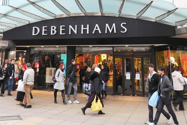Debenhams in Commercial Road, Portsmouth. Picture: Malcolm Wells