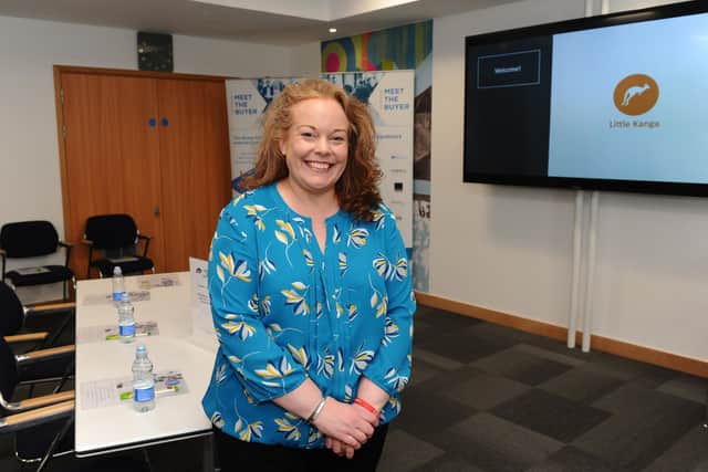 Becky Lodge, founder of StartUp Disruptors, one of the event's guest speakers
Picture: Sarah Standing (180419-6248)