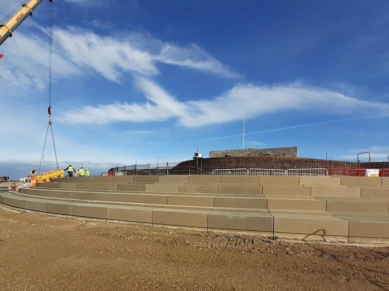 The 'Theatre of the Sea' being created with 250 units being installed