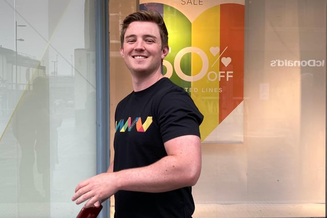 Financial consultant Declan Chase, 25, from East Herrington, was one of those waiting to get into Sports Direct. He said: “I’m looking for golf stuff. I was excited to come down, it’s better to get out of the house.”