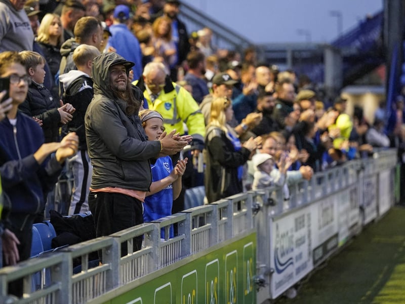 6,594 returned to Fratton Park for Pompey's EFL Cup game against Peterborough