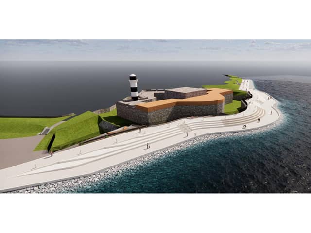 How the new promenade around Southsea Castle will look 
Picture: Portsmouth City Council