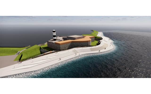 How the new promenade around Southsea Castle will look 
Picture: Portsmouth City Council
