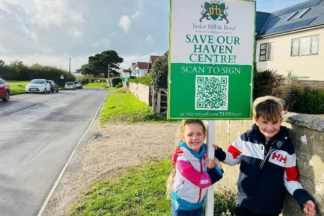 Arthur and Isobel Ackrill join the fight to save the Titchfield Haven Visitor Centre