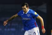 Charlie Daniels in action on his Pompey debut. Picture: Joe Pepler