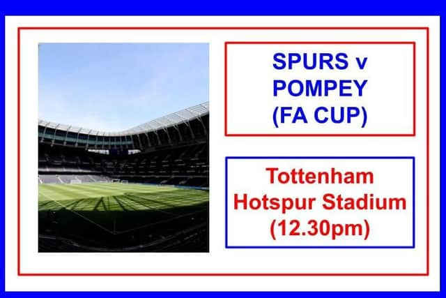 Spurs v Pompey.